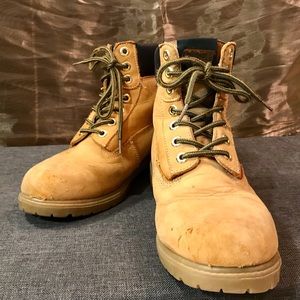 Coleman Footwear Ankle Boots: Suede Leather Hiking/Work Boots